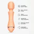 Vush Majesty 2 - bežični, vodootporni masažni vibrator (narančasti)