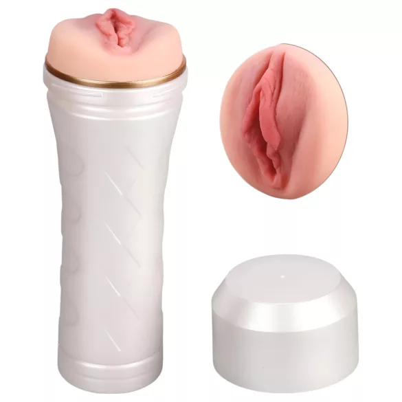 Tracy's Dog - masturbator u obliku vagine - realistični osjećaj - bijela/natural