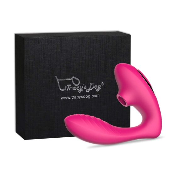 Tracy's Dog OG - vodootporni vibrator G-točke i stimulator klitorisa (roza)