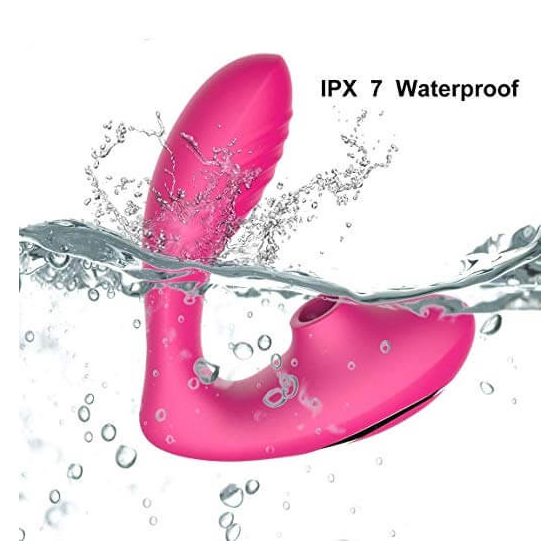 Tracy's Dog OG - vodootporni vibrator G-točke i stimulator klitorisa (roza)