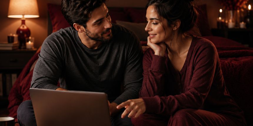 Par otvoreno razgovara o tome kako tražiti što želiš u krevetu u ugodnoj spavaćoj sobi, lovesexshop.hr sex shop