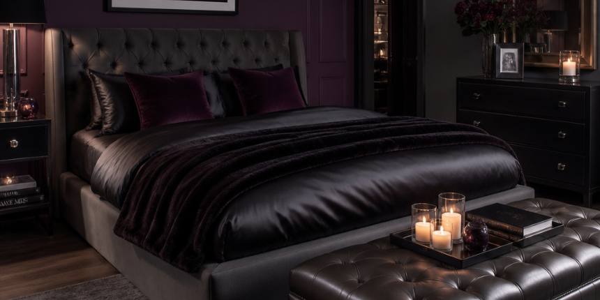 Ugodna kućna seks soba s toplom rasvjetom i intimnom atmosferom — lovesexshop.hr