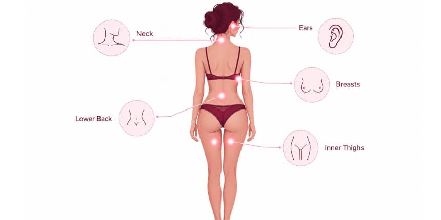 Ženske erogene zone: karta osjetilnosti | lovesexshop.hr Sex Shop