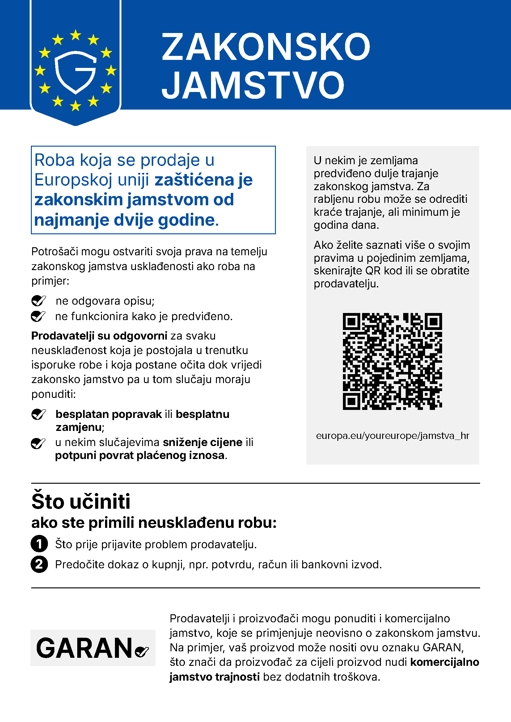 ZAKONSKO JAMSTVO